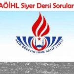 AÖİHL (932) Siyer 2 (Mart 2018)