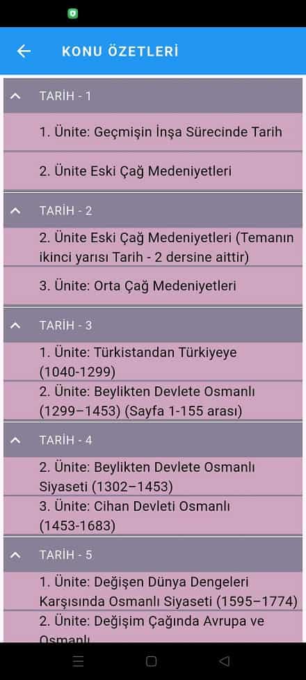 Açık Lise Soru Çöz Uygulamalarında “Biz daha iyisini yapıncaya kadar en iyisi AÇIK TERCİH” Tüm Ortak Derslerden Konu Özetleri ve Konu Testleri eklendi.